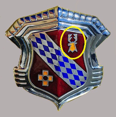  Buick emblem: coat of arms