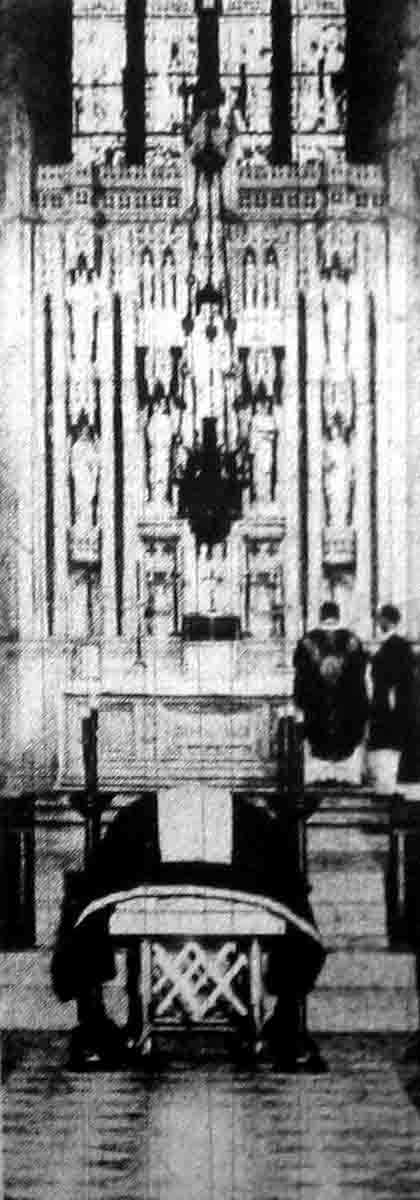 Dr. Joseph De Horatiis, Funeral; Blessed Sacrament Cathedral; Detroit