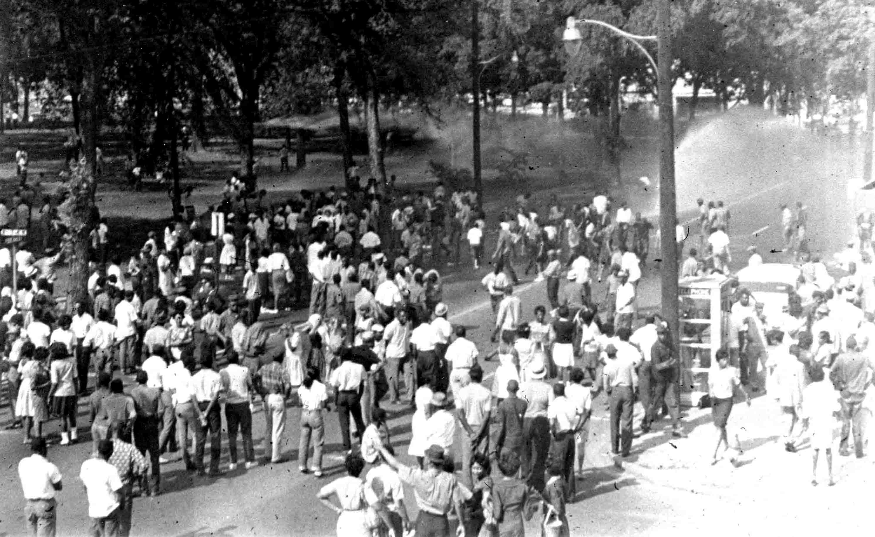 Kelly Ingram Park;  Birmingham, 1963 demonstrations