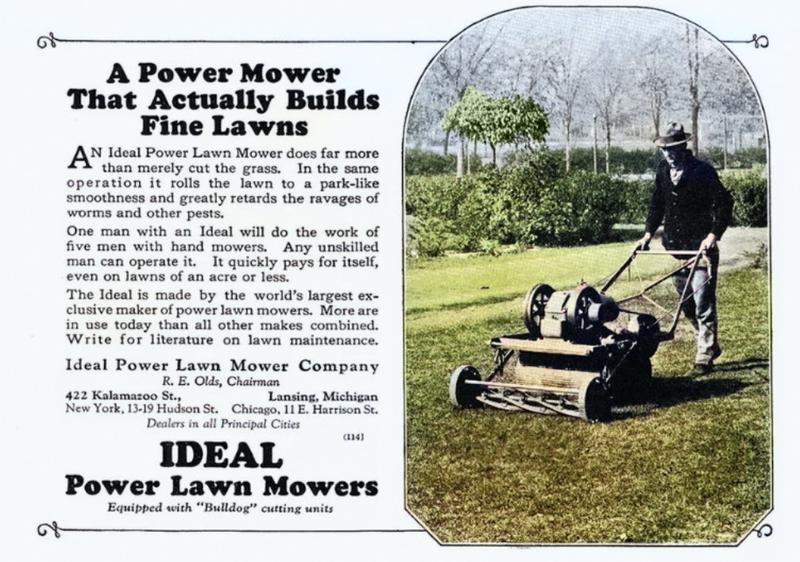 Ransom Olds lawn mower