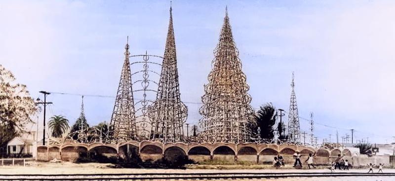 Watts towers;1960s