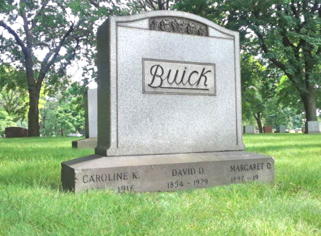  Buick headstone