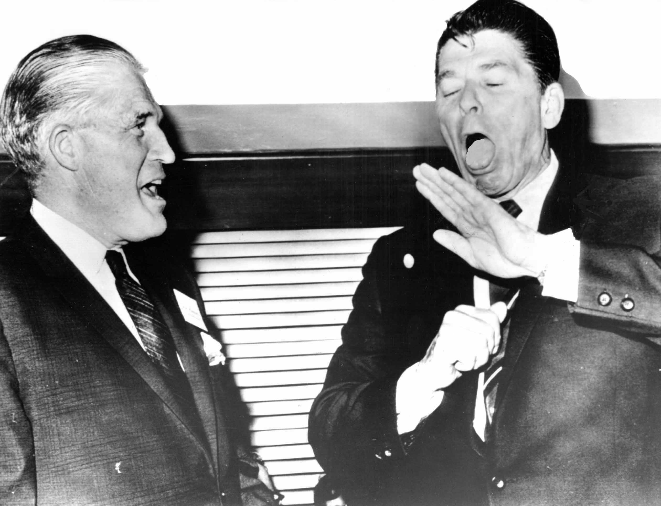 Governor George Romney;  Ronald Reagan