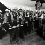 As Governor Barnett was cajoeling the Ole Miss crowd with his "I love Mississippi" speech, Kennedy was landing federal marshals in Barnett's back yard. 